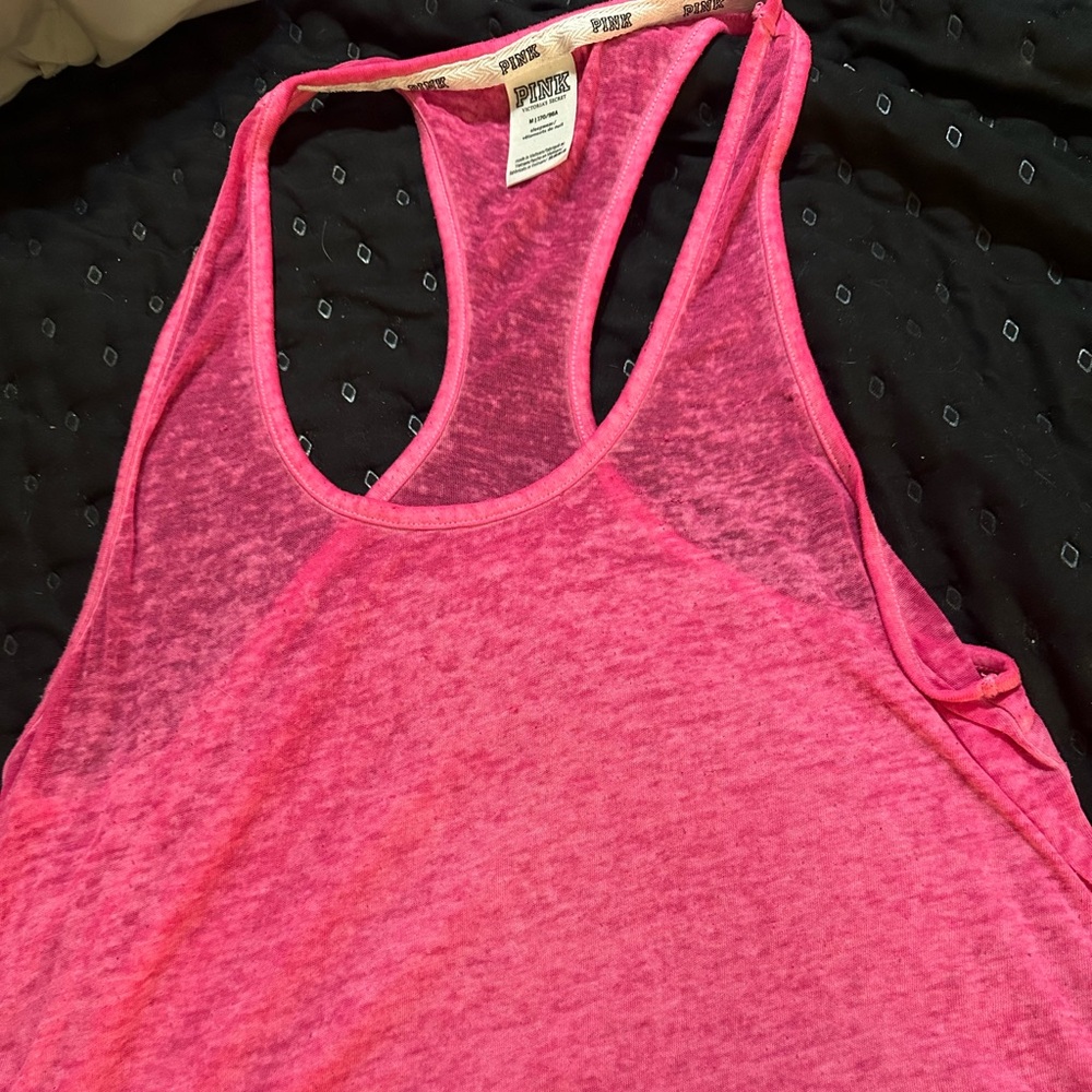 Pink size medium sleepwear tank